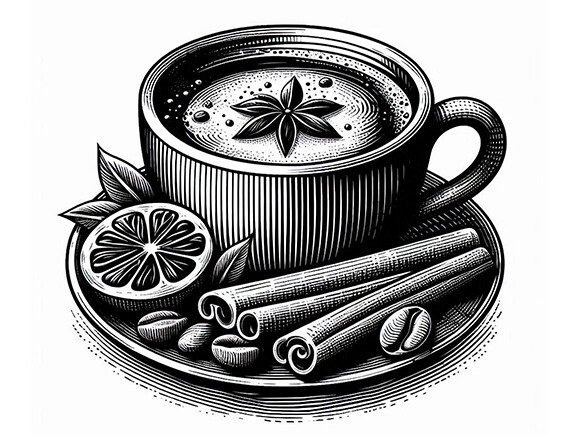 A Cup of Coffee with Cinnamon: Creative Design Assets for Your Next Project