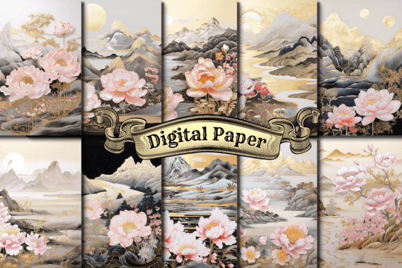 Antique Chinese Papers: A Practical Guide to Using Vintage Digital Patterns for Modern Design Projects