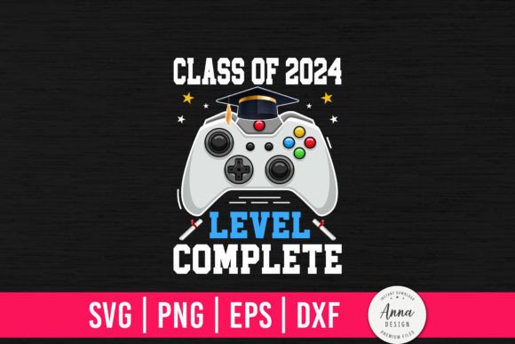 Class of 2024 Level Complete: Celebrate the Win with Custom SVG Designs