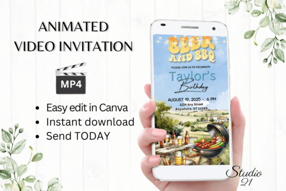 Digital BBQ Birthday Party Invitation: A Modern Way to Gather Friends and Family