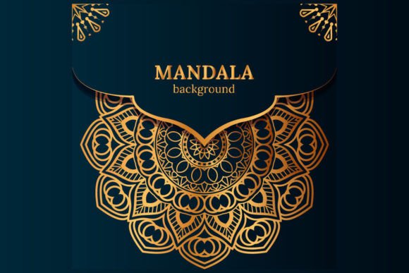 Luxury Mandala Background Design for Premium Branding