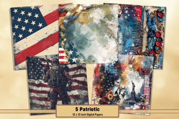 Patriotic American 4th of July Papers: A Practical Guide for Creators and Small Business Owners