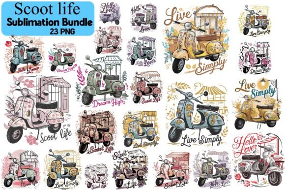 Scoot Life Sublimation Bundle for Creative Projects