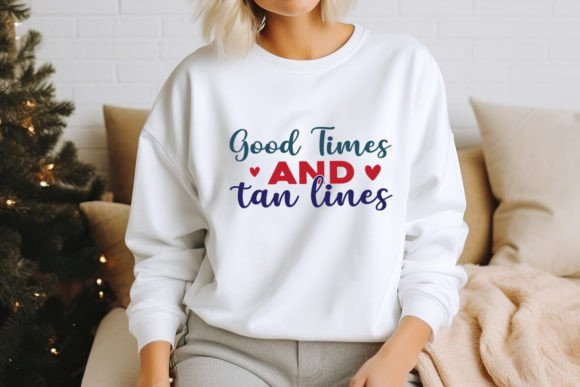 The Allure of Retro T-Shirt Design: Why Good Times and Tan Lines SVG Stands Out