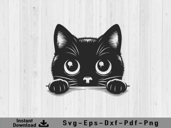 The Art and Utility of Cute Cat SVG and Peeking Cat SVG Vector Designs in Digital Crafting