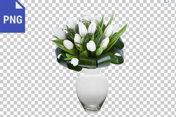 The Versatile Power of the Vase of Flowers Isolated Image in Modern Visual Communication